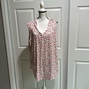 Eye Candy Sleeveless Cherry Hoodie